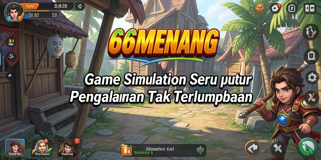 Screenshot gameplay menangkap momen seru dalam 66MENANG.