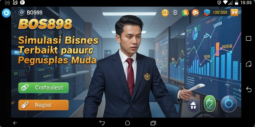 Tampilan gameplay seru dalam BOS898, pengalaman Tycoon yang mendalam.
