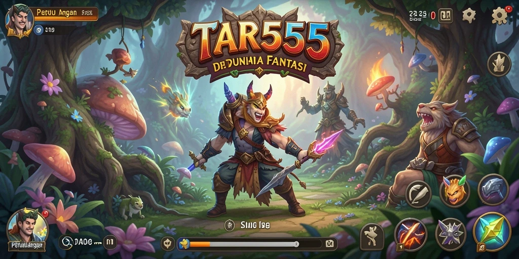 Gameplay interaktif dalam TAR555 yang memukau dan mendebarkan.