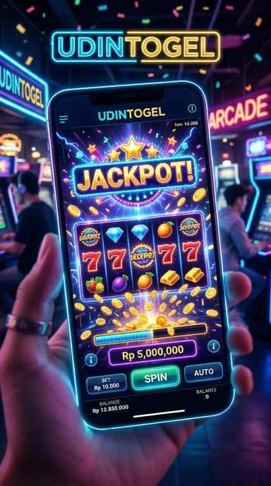 Tampilan antarmuka utama aplikasi udintogel yang user-friendly.