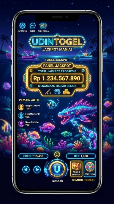 Screenshot fitur pencarian canggih dalam aplikasi udintogel.