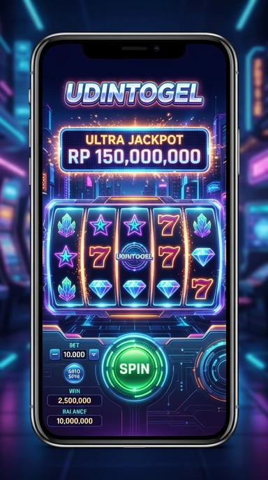 Menampilkan halaman detail aplikasi di udintogel untuk informasi lengkap.